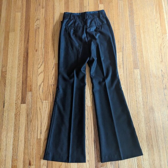 Paul Smith wool high-waisted flared black pants - Picture 3 of 10